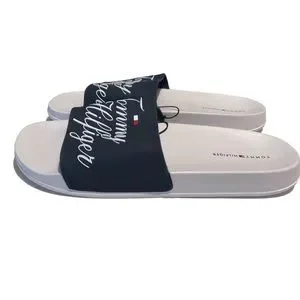 New Tommy Hilfiger slides for Womens / Mens. Labeled as 9 /mens size Amazon.com: Tommy Hilfiger Men main image 4